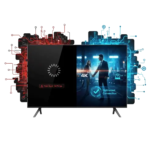Écran Noir IPTV ? La Solution Ultime : Comment Changer vos DNS (Guide 2026)